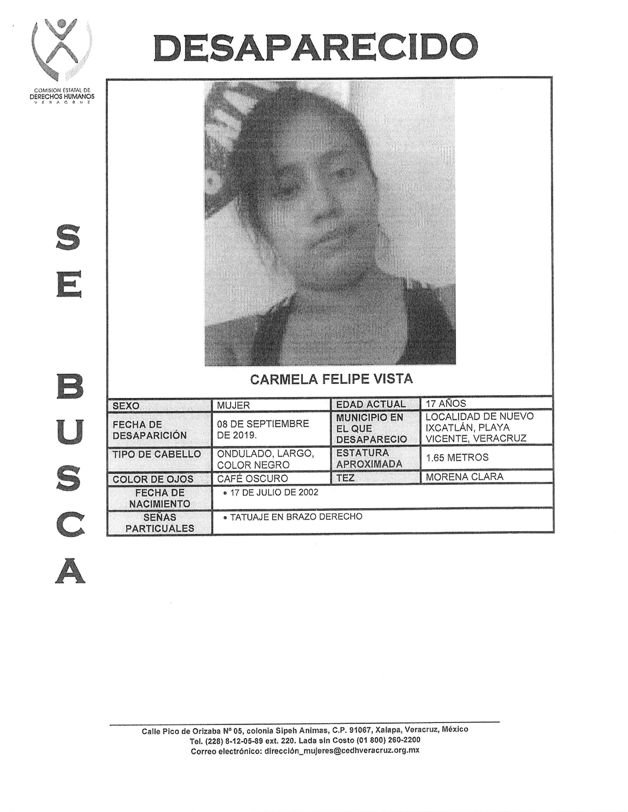 Carmela Felipe Vista